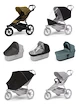 Passeggino sportivo Thule Urban Glide 3 Nutria green + Bassinet Mid blue SET 7in1