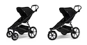 Passeggino sportivo Thule Urban Glide 3 + Thule Urban Glide 4-wheel Black