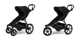 Passeggino sportivo Thule Urban Glide 3 + Thule Urban Glide 4-wheel Black