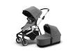 Passeggino Thule Sleek Aluminum/Gray Melange