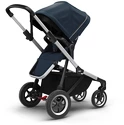 Passeggino Thule Sleek Aluminum/Navy Blue