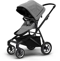 Passeggino Thule Sleek Grey Melange on Black