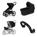 Passeggino urbano Thule Urban Glide 4-wheel Black + Bassinet Black SET 4in1