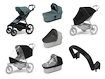 Passeggino urbano Thule Urban Glide 4-wheel Mid blue + Bassinet Mid blue SET 7in1