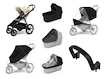 Passeggino urbano Thule Urban Glide 4-wheel Soft beige + Bassinet Black SET 7in1