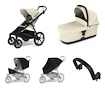 Passeggino urbano Thule Urban Glide 4-wheel Soft beige + Bassinet Soft beige SET 5in1