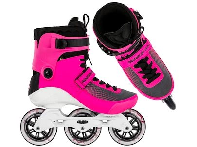 Pattini a rotelle per donna Powerslide  Swell Electric Pink 100 Trinity