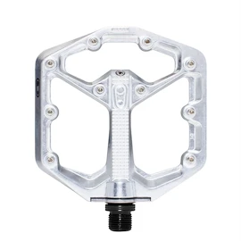 Pedali a piattaforma Crankbrothers Stamp 7 Large High Polish Silver