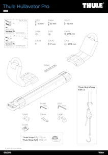 Porta kayak Thule  Hullavator Pro