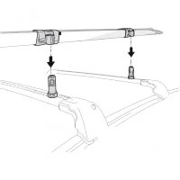 Porta sci Thule  SkiClick