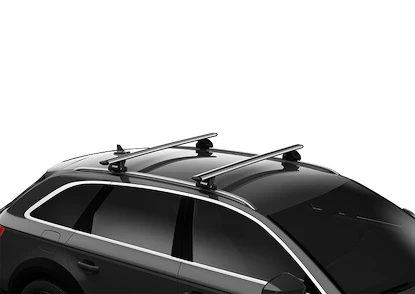 Portatutto Thule con EVO WingBar Cadillac Escalade 5-dr SUV con mancorrenti sul tetto integrati 15-20