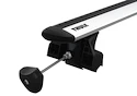 Portatutto Thule con EVO WingBar Dacia Duster 5-dr SUV con mancorrenti sul tetto (hagus) 18+