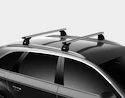 Portatutto Thule con EVO WingBar Ford Fiesta 3-dr Hatchback con tetto vuoto 00-02