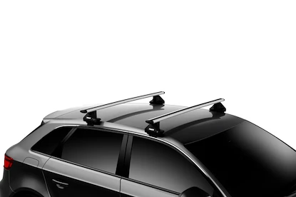 Portatutto Thule con EVO WingBar Kia Soul (Mk II) (With glass roof) 5-dr Hatchback con tetto vuoto 14-16