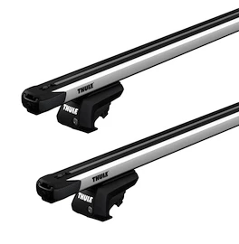 Portatutto Thule con SlideBar Nissan Patrol GR (Y61) 5-dr SUV con mancorrenti sul tetto (hagus) 05-13