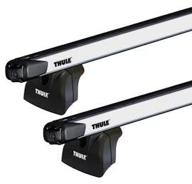 Portatutto Thule con SlideBar Peugeot Bipper 3-dr Van con punti fissi 08+