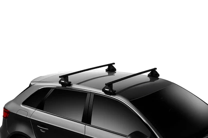 Portatutto Thule con SquareBar Audi A1 3-dr Hatchback con tetto vuoto 17+