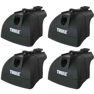 Portatutto Thule con SquareBar Audi Q3 5-dr SUV con mancorrenti sul tetto integrati 12-18