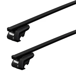 Portatutto Thule con SquareBar Nissan NP300 (D23) 4-dr Double-cab con mancorrenti sul tetto (hagus) 15-24