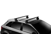 Portatutto Thule con WingBar Black Audi A3 Sportback (8Y) 5-dr Hatchback con tetto vuoto 20+