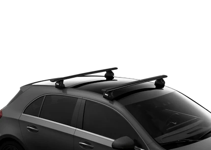 Portatutto Thule con WingBar Black Audi Q7 5-dr SUV con mancorrenti sul tetto integrati 15+