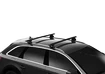 Portatutto Thule con WingBar Black BMW 5-series Touring (G31) 5-dr Estate con mancorrenti sul tetto integrati 17-23