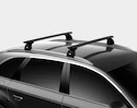 Portatutto Thule con WingBar Black Citroën Nemo 3-dr Van con punti fissi 08+