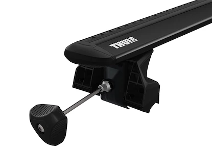 Portatutto Thule con WingBar Black Ford Mondeo (Mk IV) 5-dr Estate con mancorrenti sul tetto integrati 07-14