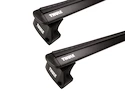 Portatutto Thule con WingBar Black Ford Mondeo (Mk. V) 5-dr Estate con mancorrenti sul tetto integrati 15-22