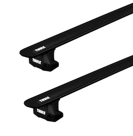 Portatutto Thule con WingBar Black Opel Movano 4-dr Van con punti fissi 10-21