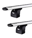 Portatutto Thule con WingBar BMW 3-Series Touring 5-dr Estate con punti fissi 00-01