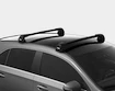 Portatutto Thule Edge Black Acura ZDX 5-dr SUV con mancorrenti sul tetto integrati 24+