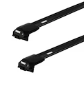 Portatutto Thule Edge Black Audi A4 Avant 5-dr Estate con mancorrenti sul tetto (hagus) 00-01