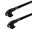 Portatutto Thule Edge Black Fiat Punto Evo 5-dr Hatchback con tetto vuoto 09-12