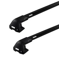 Portatutto Thule Edge Black Volkswagen Polo (Mk. IV) 5-dr Hatchback con tetto vuoto 02-09