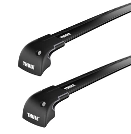 Portatutto Thule WingBar Edge Black Jaguar XF Sportbrake 5-dr Estate con mancorrenti sul tetto integrati 12-16