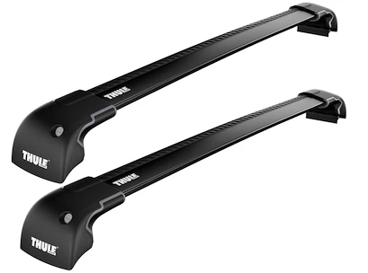 Portatutto Thule WingBar Edge Black Jaguar XF Sportbrake 5-dr Estate con mancorrenti sul tetto integrati 12-16