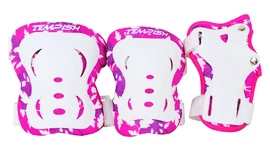 Protezioni per pattinaggio inline per bambini Tempish Fid Kids Pink