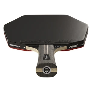 Racchetta da ping pong Stiga Cybershape Pro Carbon Plus 5 Star