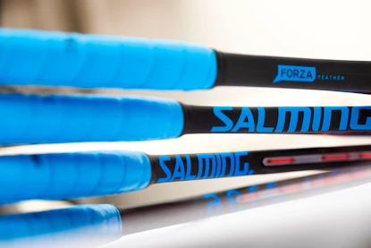 Racchetta da squash Salming  Cannone Feather Racket Black/Cyan