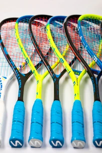 Racchetta da squash Salming  Cannone Powerlite Racket Blue/Yellow