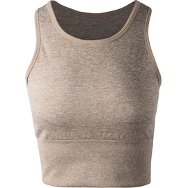 Reggiseno da donna Endurance Flowee Seamless Sports Bra Warm Taupe