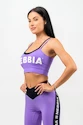 Reggiseno da donna Nebbia  Double Layer Light-Support Sports Bra purple