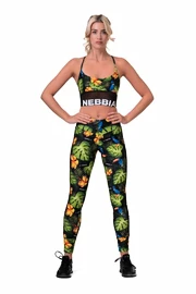 Reggiseno da donna Nebbia  Earth Powered sports bra 565 jungle green