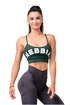 Reggiseno da donna Nebbia Hero Classic Hero sports bra dark green