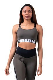 Reggiseno da donna Nebbia Lift Hero Sports mini top 515 khaki