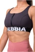 Reggiseno da donna Nebbia  Smart zip sports bra marron