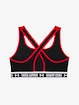 Reggiseno da donna Under Armour  Crossback Mid Block-RED