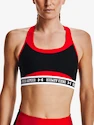 Reggiseno da donna Under Armour  Crossback Mid Block-RED S