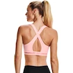 Reggiseno da donna Under Armour  Crossback Mid Bra pink